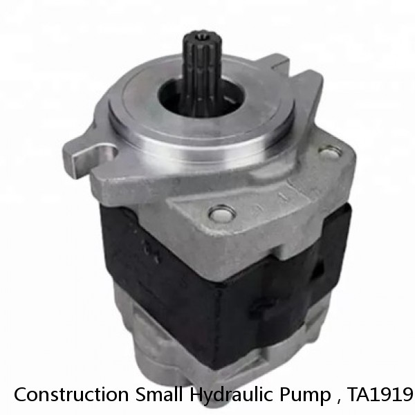 Construction Small Hydraulic Pump , TA1919 Wheel Loader Parts